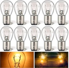 Meonum 10 Pack 1157 Bulb 2057 2357 7528 Bay15d Brake Light Bulbs Turn Signal