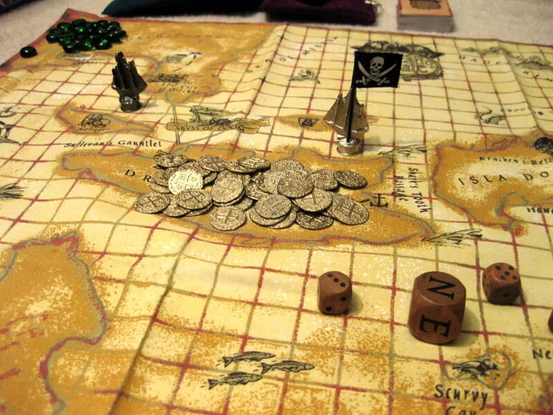 ドレッドパイレーツ　木製ボードゲーム - ドレッドパイレーツ 木製ボードゲーム - ドレッドパイレーツ