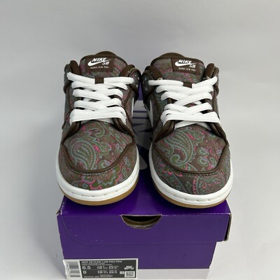 下*ー様 Nike SB Dunk Low PRM \"Brown Paisley Size 11.5 - Nike SB Dunk Low Pro Paisley Brown for sale