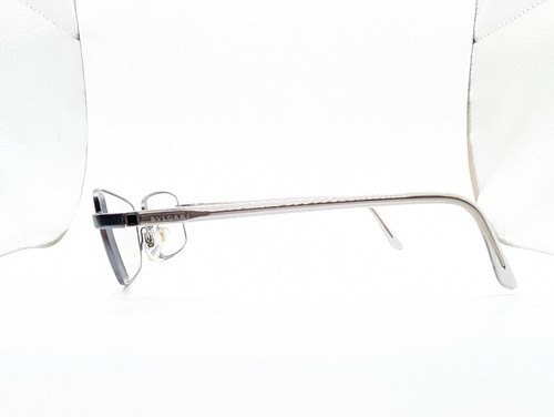 BVLGARI Eyeglasses Frames Only, 180 159, 54-18-140, Gray, Made in Italy - Picture 4 of 16