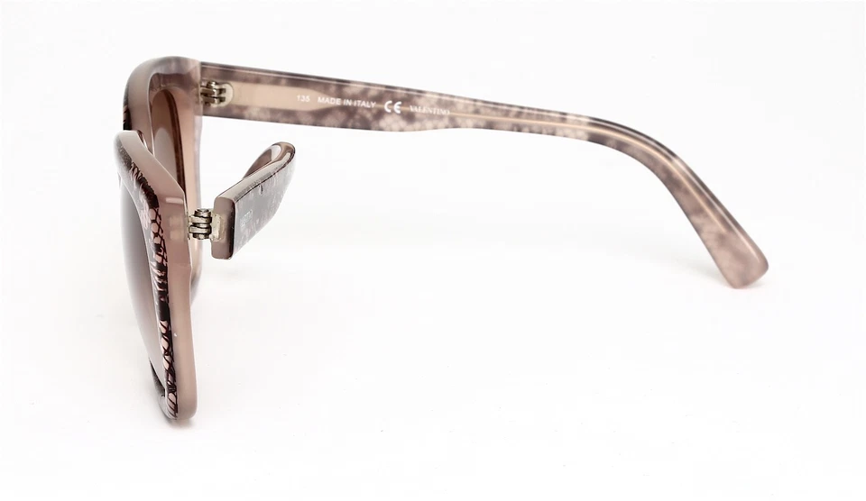 Valentino V667S Women's Nude Sunglasses R1920 - Image 3 of 4