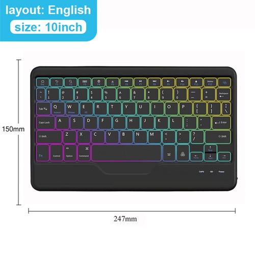 For Microsoft Surface Pro 3 4 5 6 7 8 9 Go 1/2/3 Bluetooth 10" Keyboard Mouse - Picture 113 of 275