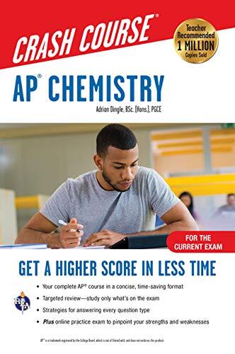 Ap(r) Chemistry Crash Course, Book +..., Dingle, Adrian - Picture 1 of 2