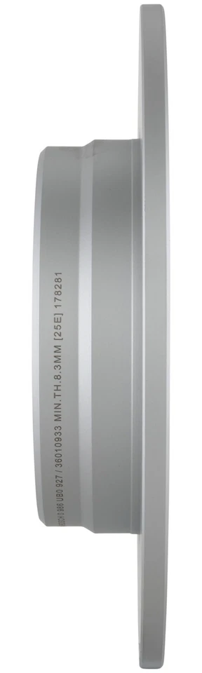 Rotor de freno de disco trasero QuietCast Bosch 1998-1999 Mercedes E300 Foto 4 de 4