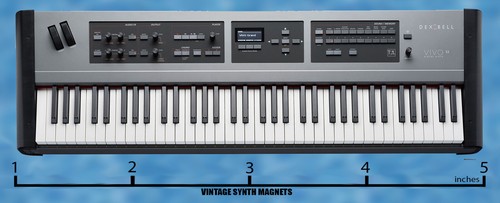 DEXIBELL Vivo S3 S7 S9 P3 P7 piano Combo J7 órgano Classico L3 IMÁN SINTETIZADOR - Imagen 7 de 10
