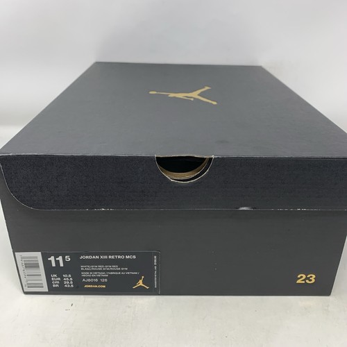 Air Jordan 13 MCS 'Cherry Red' White Baseball Cleats, Size 11.5 BNIB AJ8016-126 - Picture 8 of 8