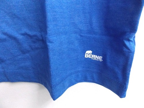 Camiseta de bolsillo de manga corta de rendimiento ligero Berne. Berna BSM38 Royal B - Imagen 2 de 3