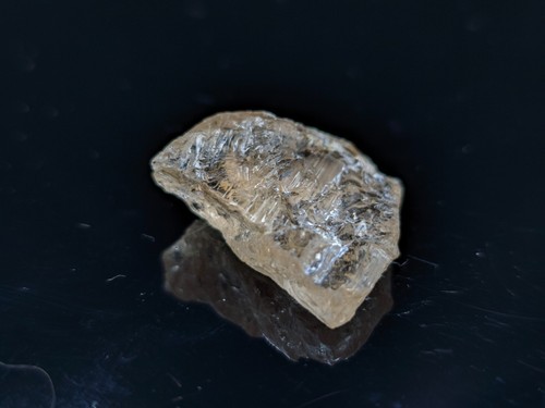 Topacio de vino rosado grande 35 ct. Piedra preciosa de coleccionista 24х20 mm. Ucrania - Imagen 5 de 7