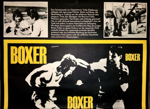 Affiche du film Bokser - un film populaire polonais de 1966 réalisé par outlet Juliana