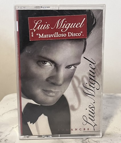 NEW Luis Miguel Romances Cassette Tape Maravilloso Disco  Cinta 1997 FREE SHIP - Picture 1 of 5