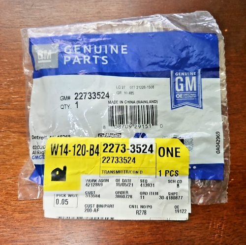 NEW OEM 2004-2012 GM Key Fob Keyless Entry Remote Transmitter 22733524 Chevy Mal