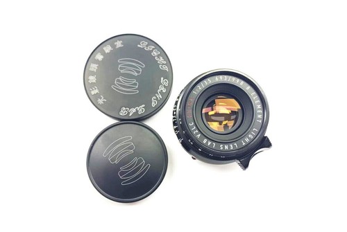 Light lens lab 35mm F/2 F2 black paint lens Leica Summicron M 8-Element M6