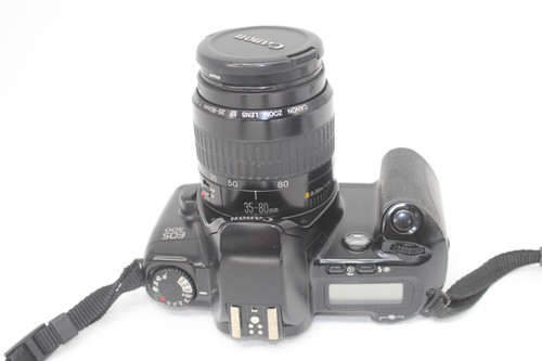 F x6 Vintage analoge Spiegelreflexkameras inkl. Ricoh KR-5, Minolta Dynax 3xi, Canon EOS 500 - Bild 16 von 20