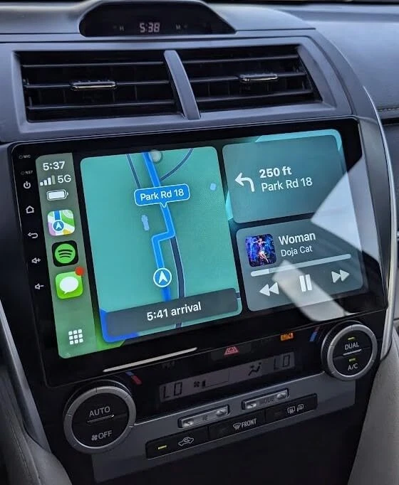 Radio estéreo para automóvil Toyota Camry 2012-2014 Android 15 Carplay BT GPS navegación WIFI Foto 4 de 4