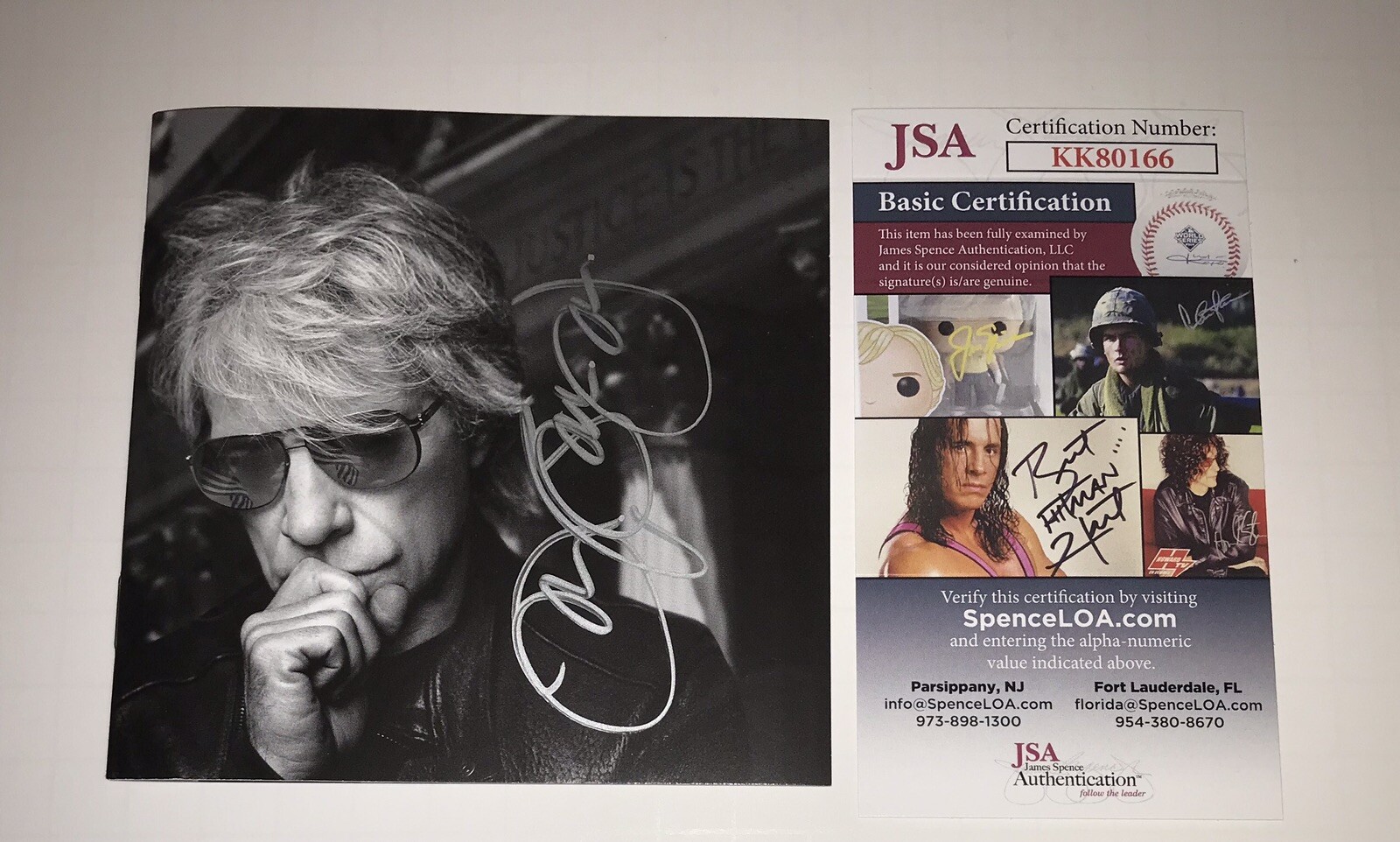 BON JOVI BAND signed autographed photo COA Hologram main image 0