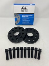 40mm 2x20mm Spurverbreiterungen SCC für Seat 5x100 5x112 57,1 inkl Radschrauben