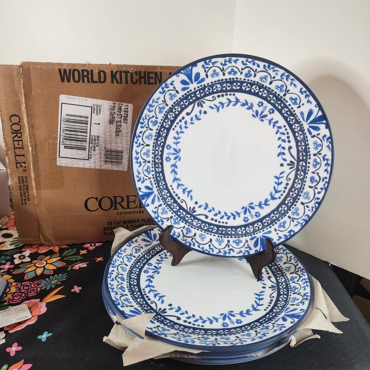 Salad Plates Corelle Portofino Dinnerware Set Corelle Vitrelle