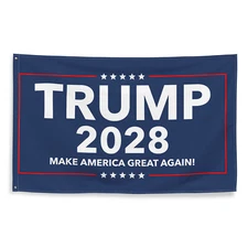 Trump 2028 Flag, Trump President 2028 Flag Banner