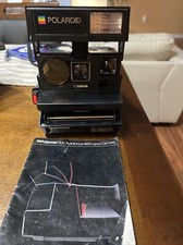 Polaroid 600 Instant Land Camera Sun 660 Autofocus w/ Strap and film