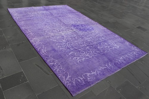 Turkish rug, Handmade rug, Floor rug, Boho rug, Aztec rug, 6.3 x 9.5 ft SR10485 - Picture 3 of 10