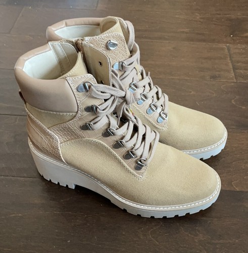 Dolce Vita Hank Canvas Faux Leather 