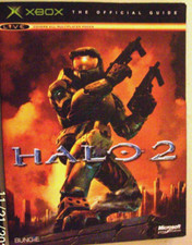 Original Xbox Halo-2 Strategy Guide-has very light shelf wear to front cover