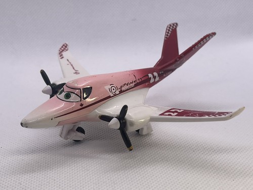 Disney Pixar Planes Rochelle Powder 22 Airplane Diecast Metal 1:55 Toy Airplane - Picture 1 of 13