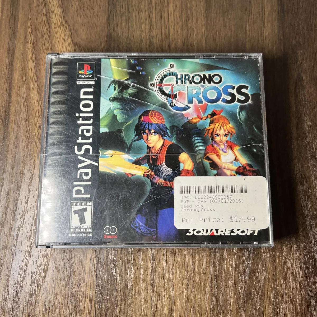 Chrono Cross (Black Label) Playstation PS1 Used