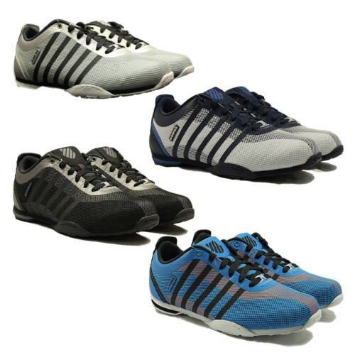 Men's Sports Shoes Running Trainers Casual Lace Up Gym Walk K-Swiss Sneakers 6 7 - Afbeelding 1 van 14