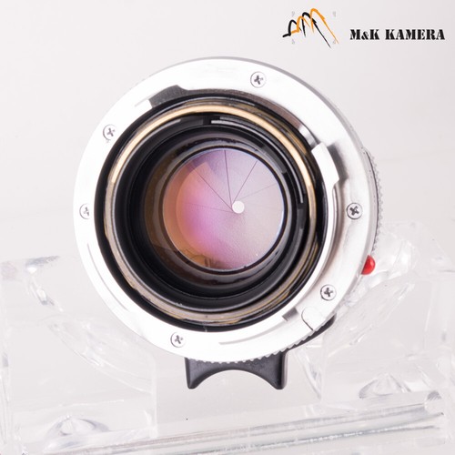 Leica Summicron-M 35mm/F2.0 Ver.4 7 Elements Rare Silver Lens Yr.1993 #977 - Picture 8 of 12