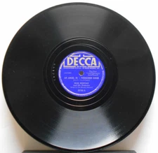 An Angel in a Furnished Room/Russ Morgan (10", 78 rpm, Decca, 2736)
