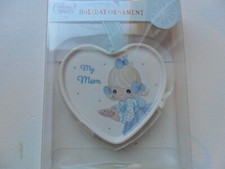 NEW Precious Moments Christmas Ornament My Mom Heart shape