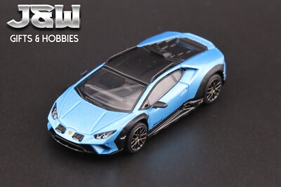 Mini GT Lamborghini Huracán Sterrato Blu Aegir #807 1/64 | eBay