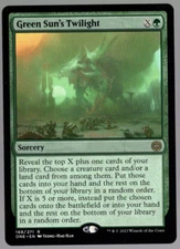 Green Sun's Twilight 169/271 Non Foil Rare Phyrexia All Will Be One MTG NM