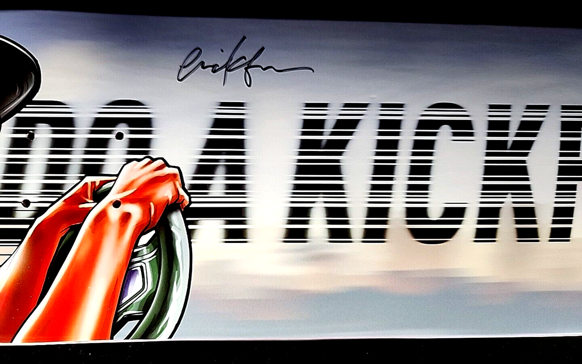 Eric Koston Signed Do a Kickflip Skate Mental Berrics