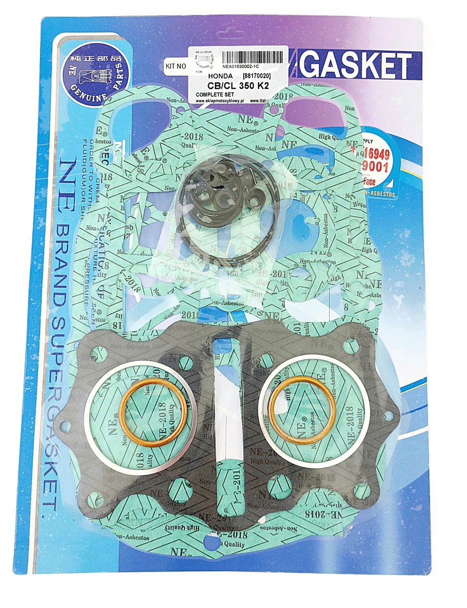 k·k Engine gasket set Complete gasket set for HONDA CB CL 350 K