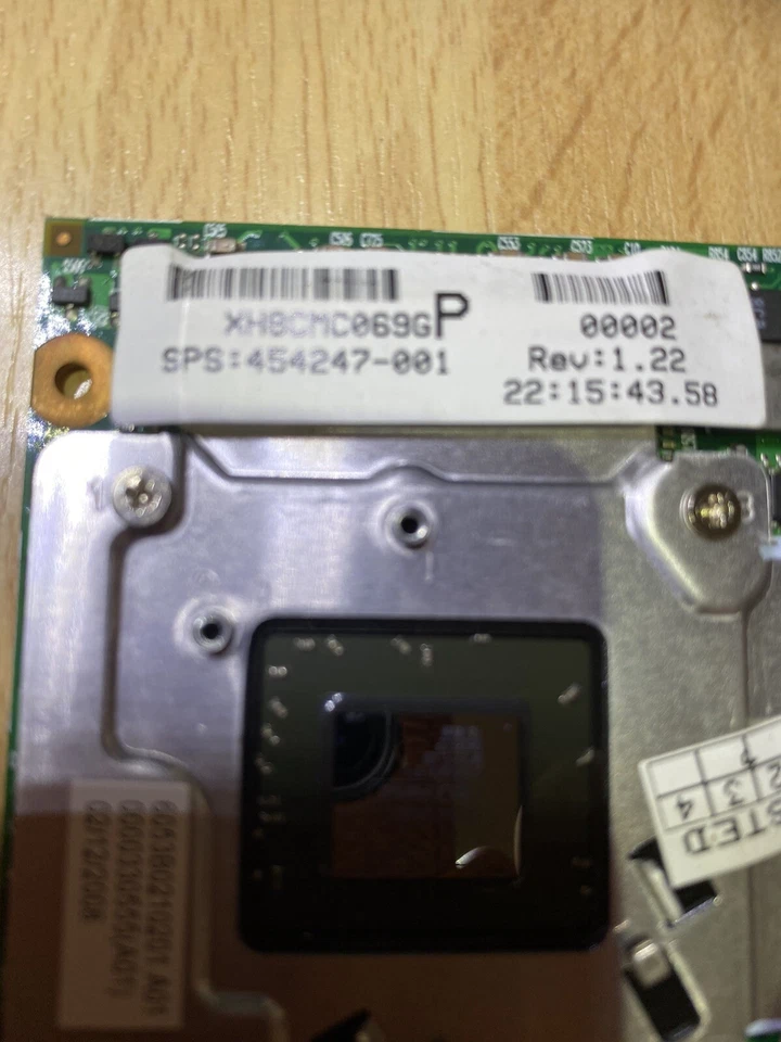 454247-001 HP ATI 8510w 8510p 256MB M76-M MXM Graphic card New Free Ship - Image 4 of 4