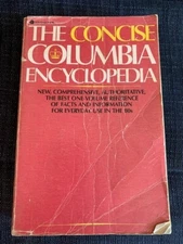 The Concise Columbia Encyclopedia Paperback Best 1980s One Volume Reference