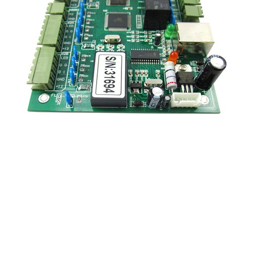 Placa de control de acceso Wiegand TCP/IP 2 puertas + 2 lectores sistema de control de acceso puerta - Imagen 7 de 19