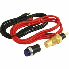 Quickcar 61-712 Water Temperature Warning Light Kit 1/2" NPT
