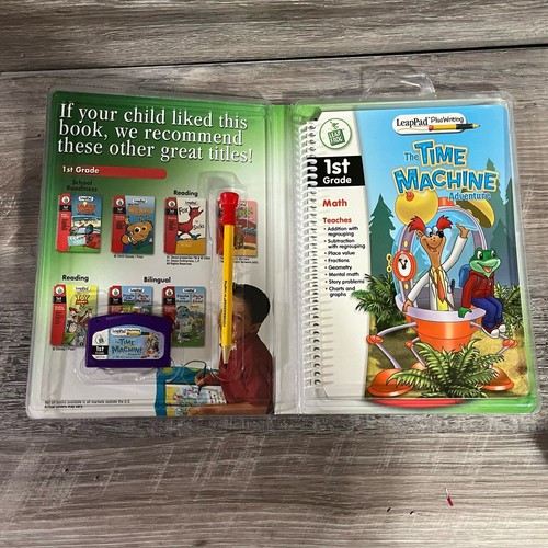 Leap Frog Leap Pad Plus Writing Math The Time Machine Adventure Tested - Picture 6 of 8