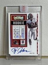 2020 Panini Contenders Tyler Johnson Rookie Ticket Stub Auto /18
