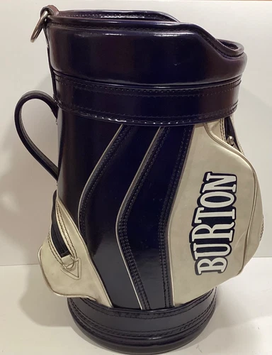 Burton Branded Mini 20” Golf Bag Caddy Ball Holder Cooler Trash Can