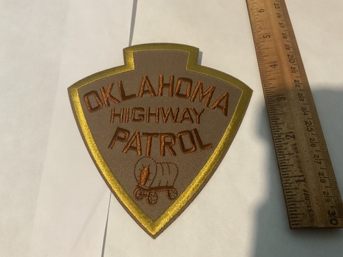 Oklahoma Highway Patrol collectable Patch New and Full Size - 第 1/2 張圖片