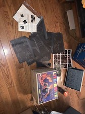 LITE-BRITE Vintage 1967 Hasbro Original LIGHT BRITE, BOXES , PEGS SHEETS.