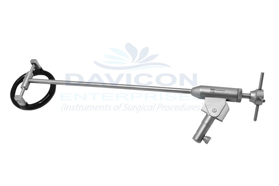 Soporte para laringoscopio Kleinsasser y soporte para el pecho utilizado en procedimientos laríngeos Foto 2 de 4