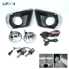 Led Fog Light For 2021-2022 Chevy Colorado Wire Switch Chrome Bezel 5202 Bulbs Led Fog Light For 2021-2022 Chevy Colorado Wire Switch Chrome Bezel 5202 Bulbs