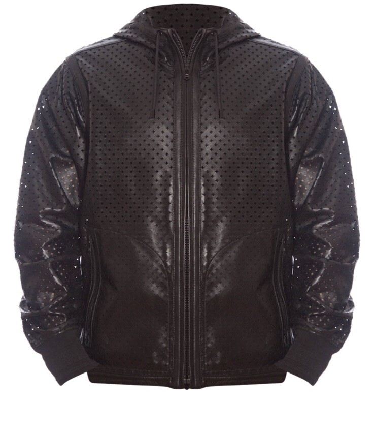 GIVENCHY レザージャケット 40 GIVENCHY - Women Zipped Shawl Collar Leather Bomber Jacket