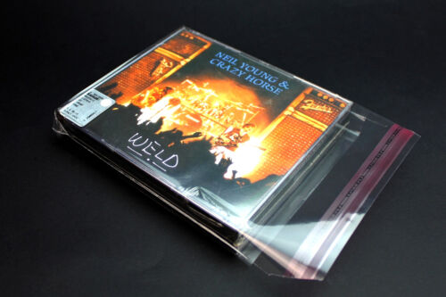 McDAISON 100 BUSTE per custodie 2-3-4 CD GROSSE 24mm JEWEL CASE fascetta adesiva - Foto 3 di 5