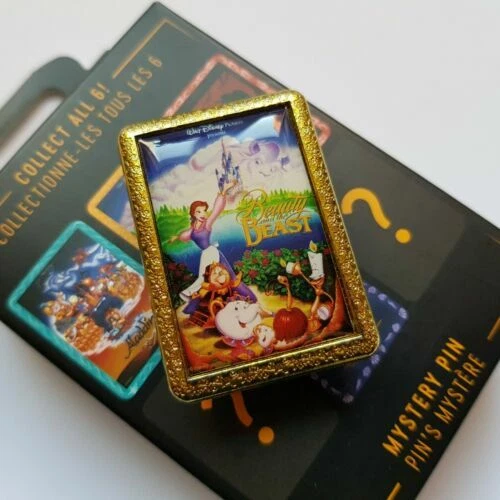 Beauty and the Beast Pins/Buttons/Patches Disneyana